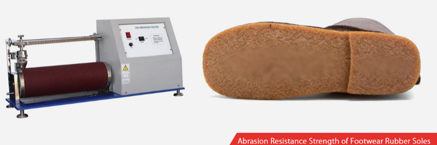 Modern way to inspect the Abrasion Resistance Strength of Footwear Rubber Soles